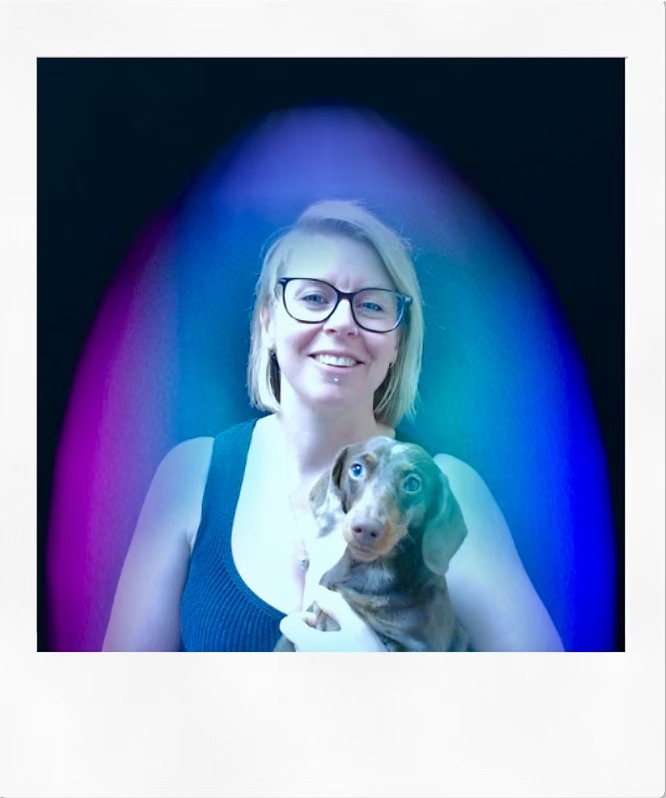 Indigo aura portrait 1