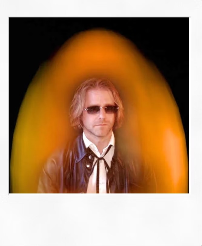 Orange aura portrait 2