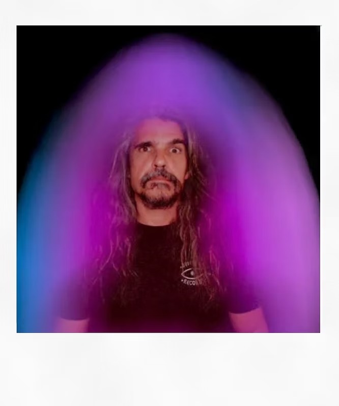 Purple aura portrait 1