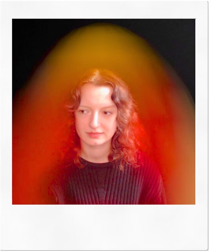 Red aura portrait 2