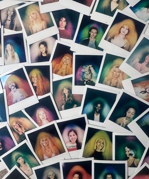Aura photography at a hen party in London